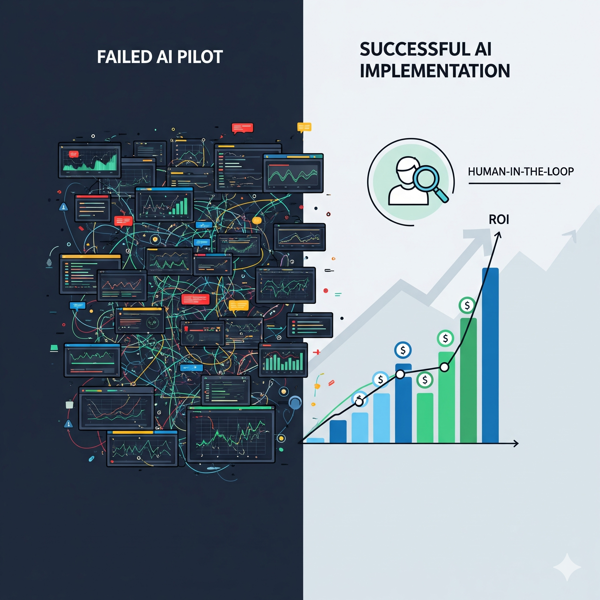 Stop the Pilot Panic: Your 4-Step Guide to Proving Tangible ROI on Enterprise Gen AI
