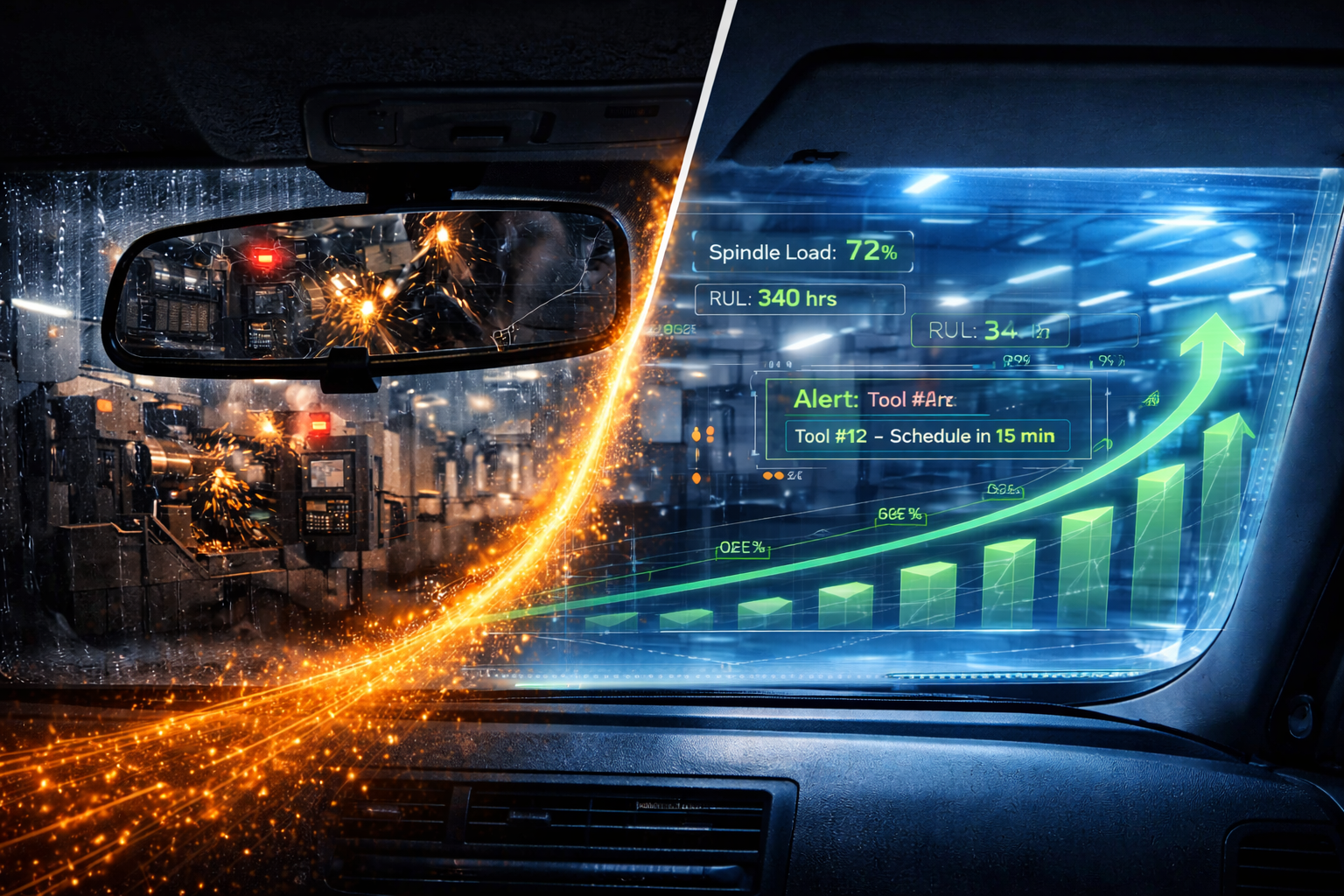 Beyond the Rear-View Mirror: How CNC Data Richness and AI Predict Tomorrow's OEE