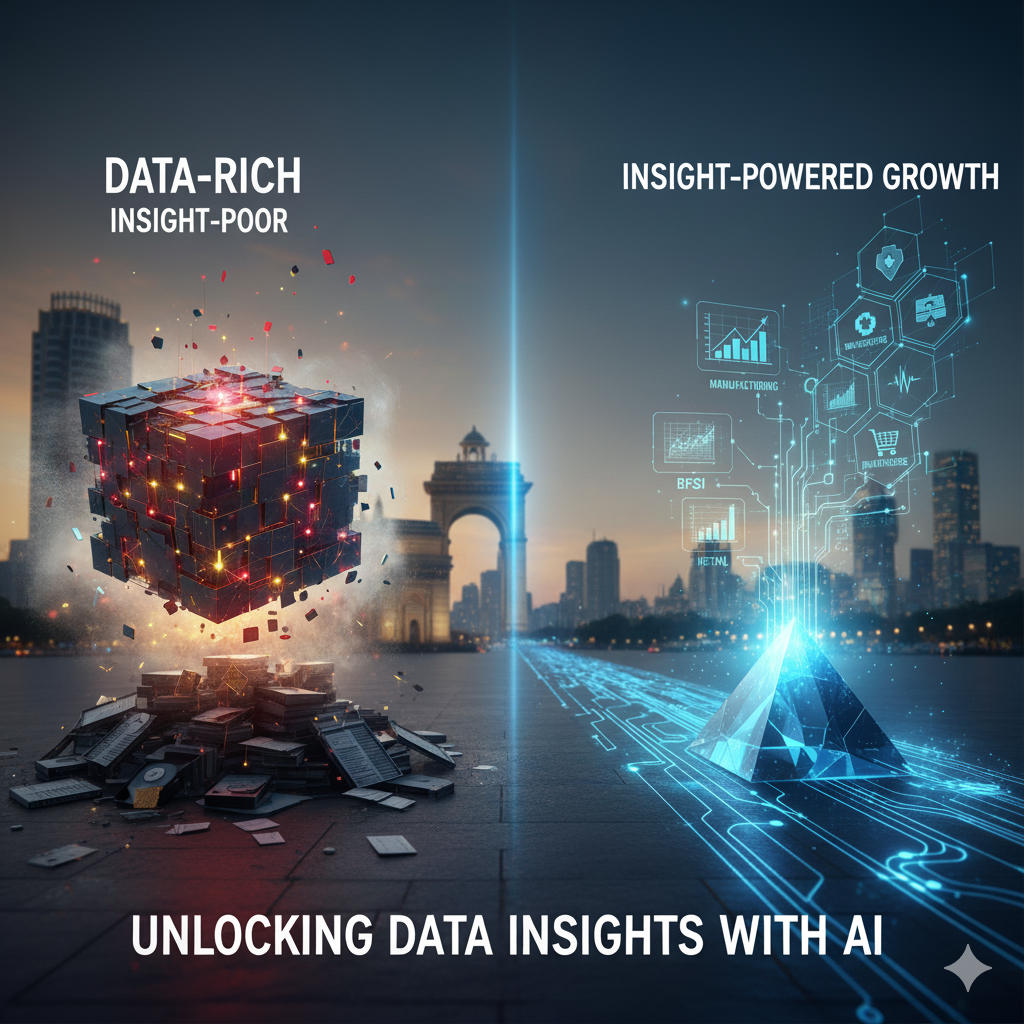 Unlocking Data Insights with AI: Why Indian Industries Must Act Now